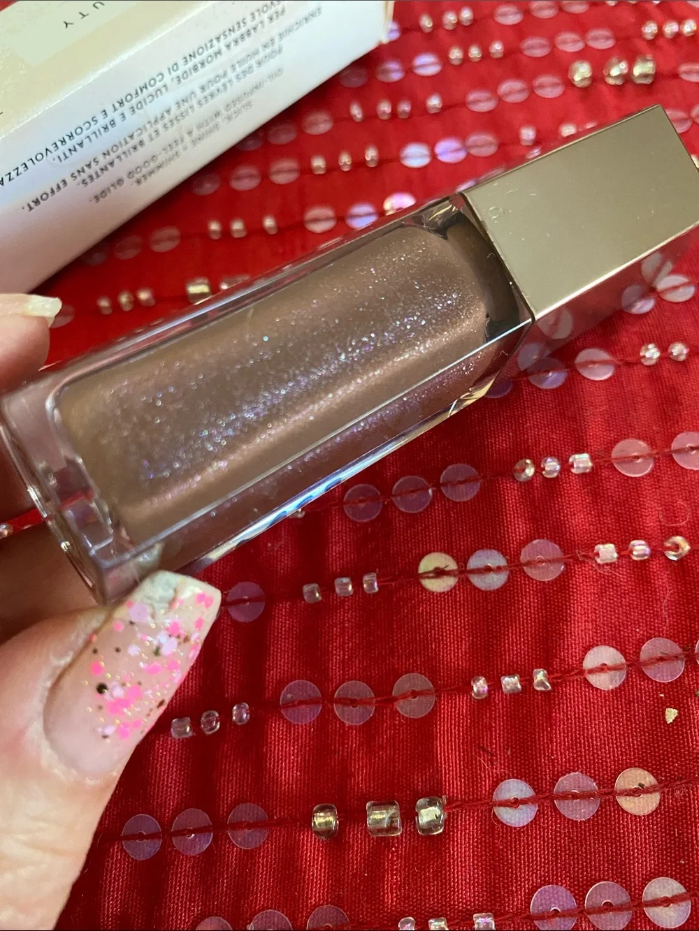 Fenty Beauty Gloss Bomb Oil in Rose Amber New In Box Not Returnable